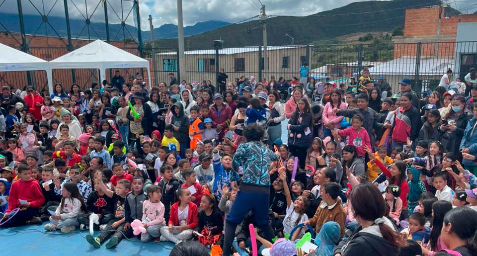 CGR Doña Juana brindó una grata experiencia a los niños y a las familias del sector